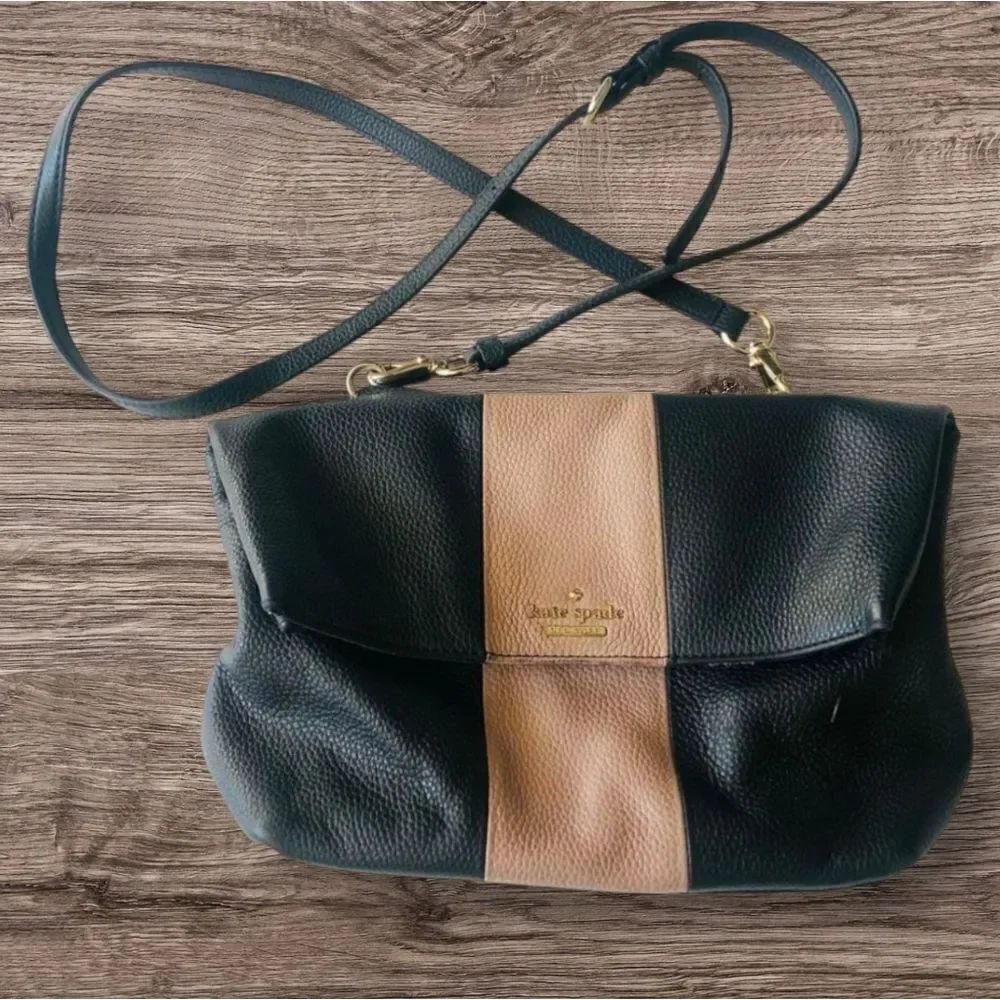 KATE SPADE ♠️ CEDAR STREET RACING STRIPE SHULDER BAG